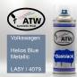 Preview: Volkswagen, Helios Blue Metallic, LA5Y / 4079: 400ml Sprühdose, von ATW Autoteile West.